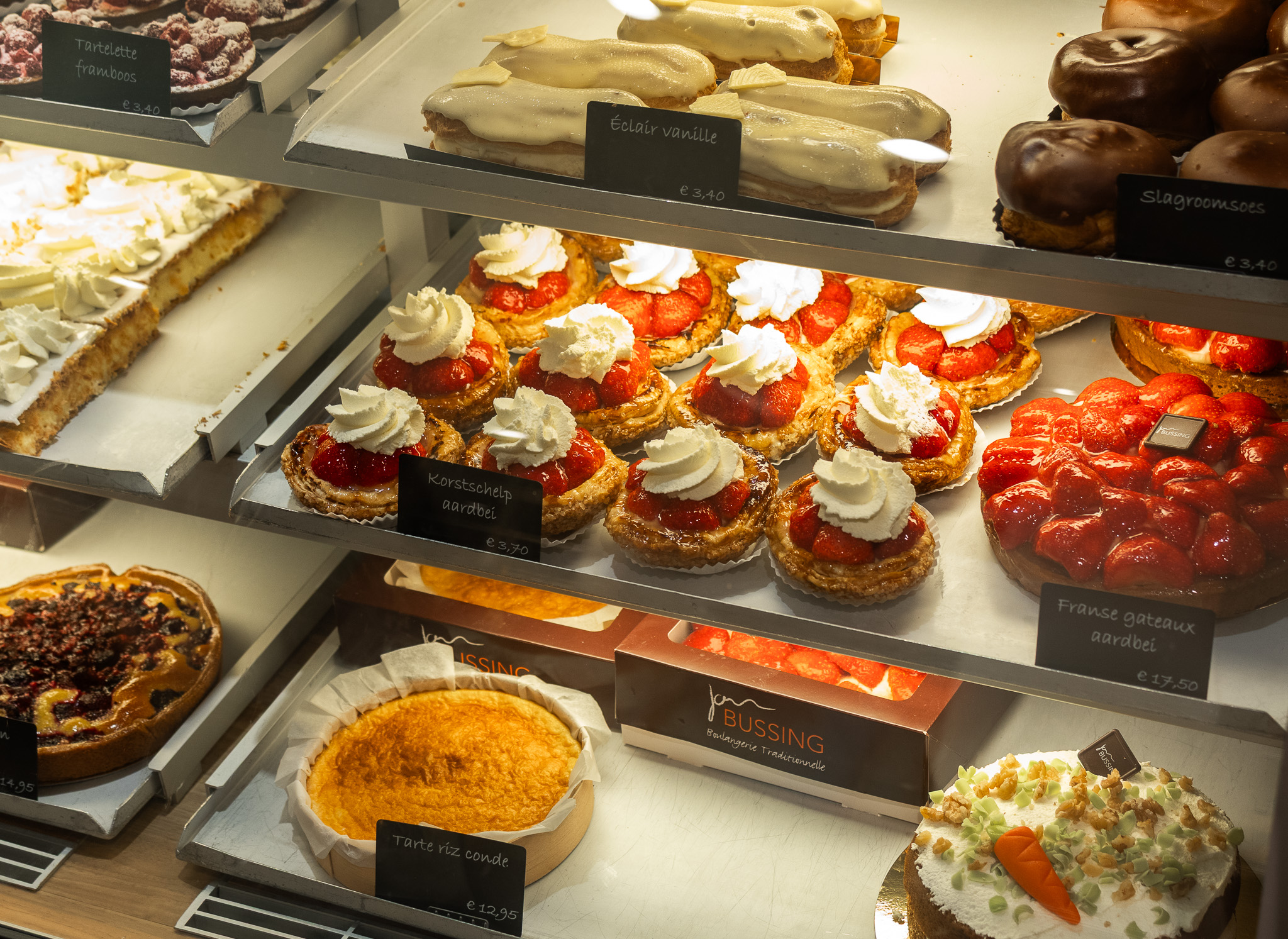 Gebak, cake en macarons